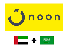 Noon logo with UAE and Saudi flags