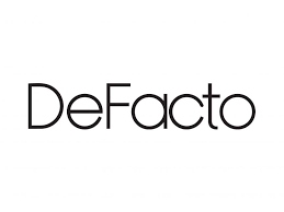 Text logo of DeFacto brand